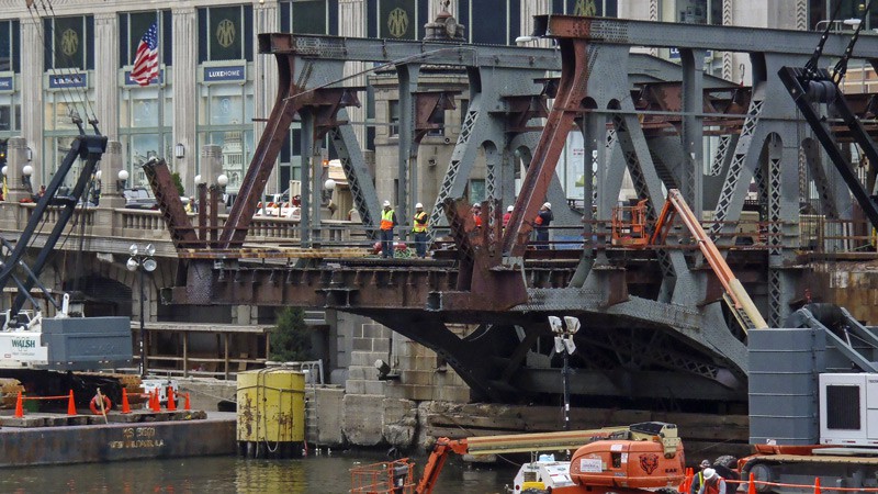 Old river arm removed 4/27/2013 Old river arm removed 4/27/2013