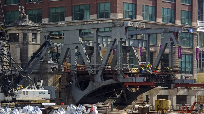 North leaf stub ready for the new river arm. North leaf stub ready for the new river arm.