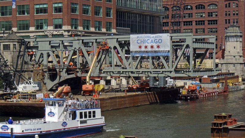 Finishing the connections on the North Leaf (5/1/2013). Finishing the connections on the North Leaf (5/1/2013).
